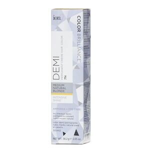 Ion Color Brilliance Demi‎ Permanent Hair Color 7N Medium Natural Blonde 2.05oz